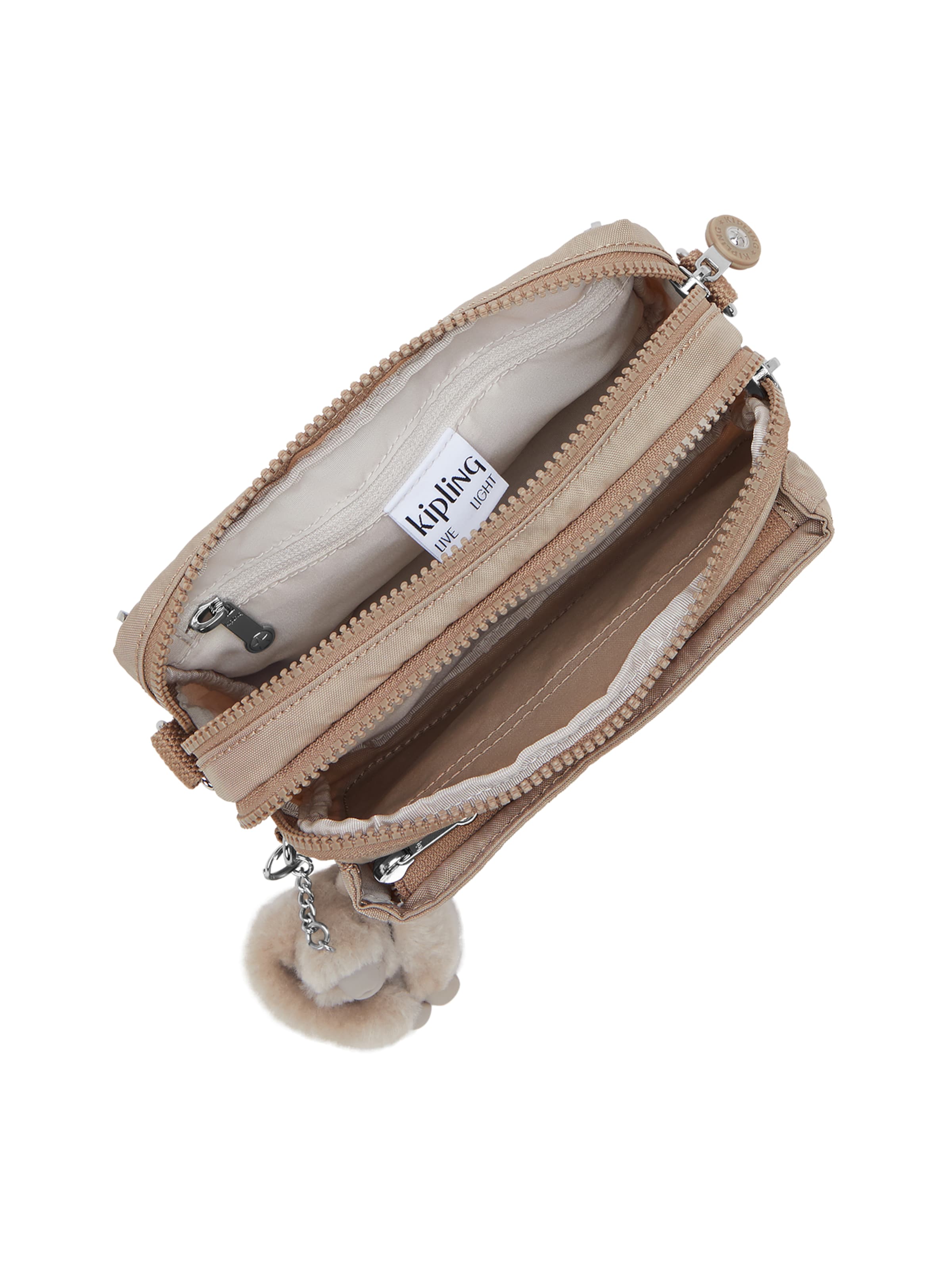 KIPLING Torbica za okrog pasu 'Abanu Multi' | bež barva