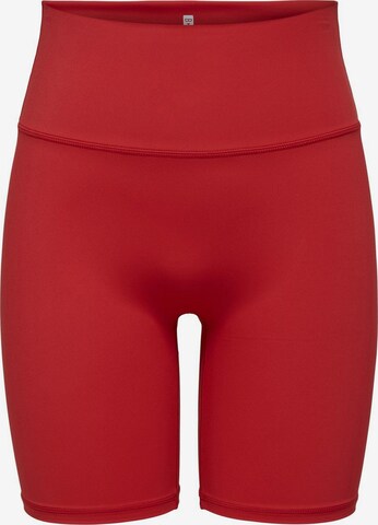 ONLY PLAYSkinny Sportske hlače 'OLPJAM-SANA' - crvena boja: prednji dio
