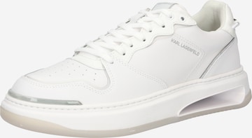 Karl Lagerfeld Låg sneaker 'ELEKTRO' i vit: framsida