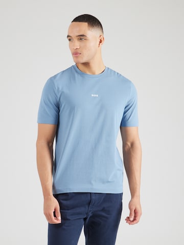 BOSS - Camiseta 'Chup' en azul: frente