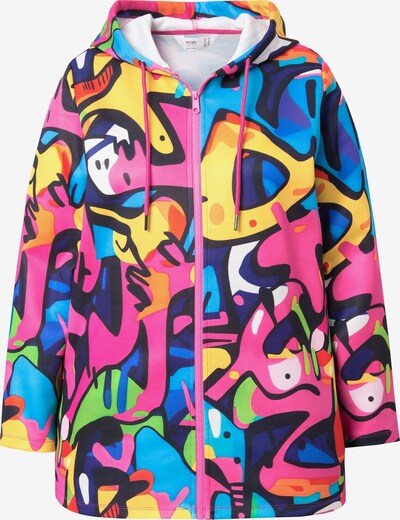Angel of Style Sweatjacke in M in blau / gelb / pink, Produktansicht