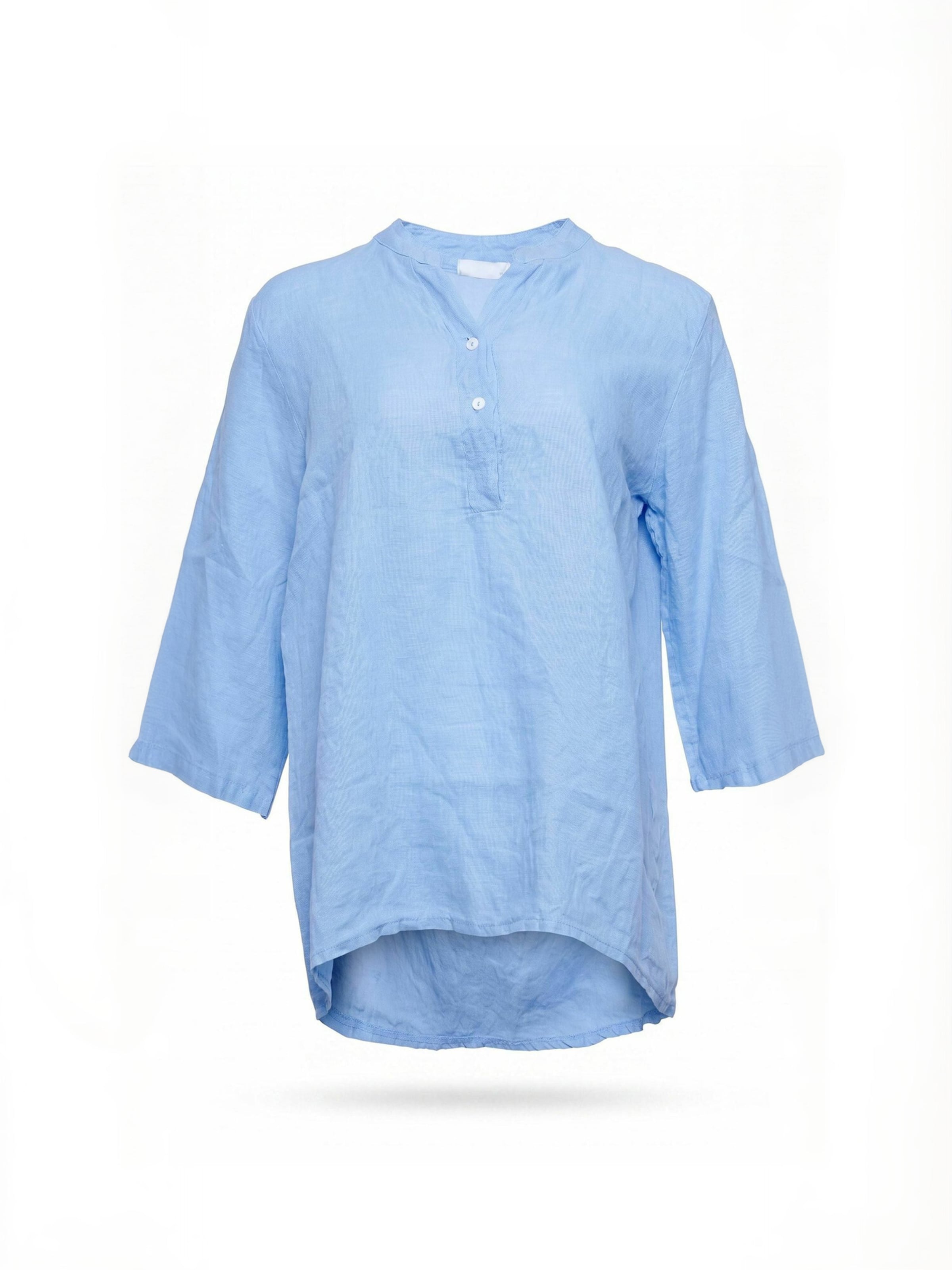 Opal Studio Shirt ' 17661 ' in Blau: Vorderseite