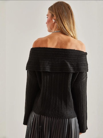 Bianco Lucci Pulover 'Pullover' | črna barva