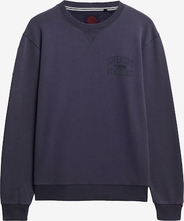 Superdry Sweatshirt 'Athletic Essentials' in Blau: Vorderseite