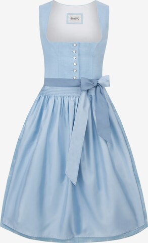 STOCKERPOINT Dirndl 'Chantal' in Blauw: voorkant