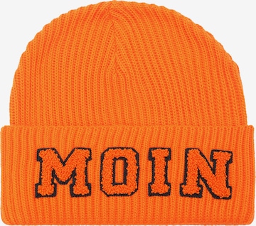 Bonnet salzhaut en orange : devant