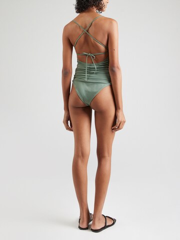 EDITED Bustier Badpak 'Janne' in Groen