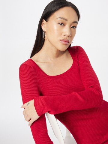 HOLLISTER Knitted dress in Red