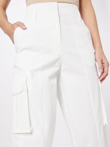 IRO Loose fit Cargo trousers 'THAIS' in White