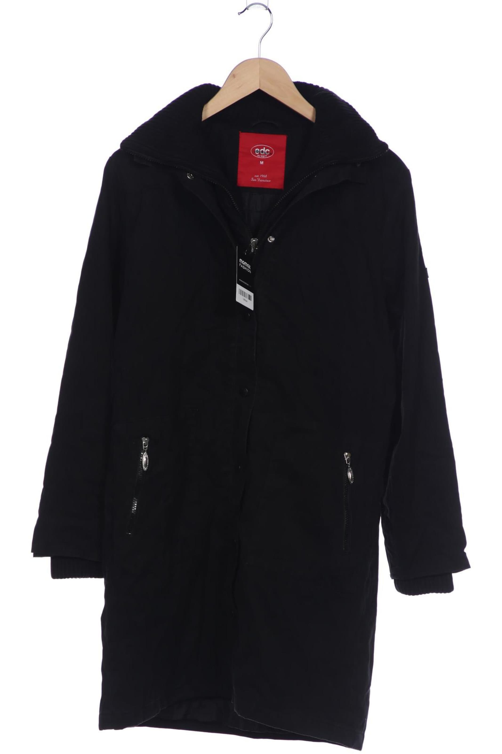 EDC BY ESPRIT Mantel M in Schwarz: Vorderseite