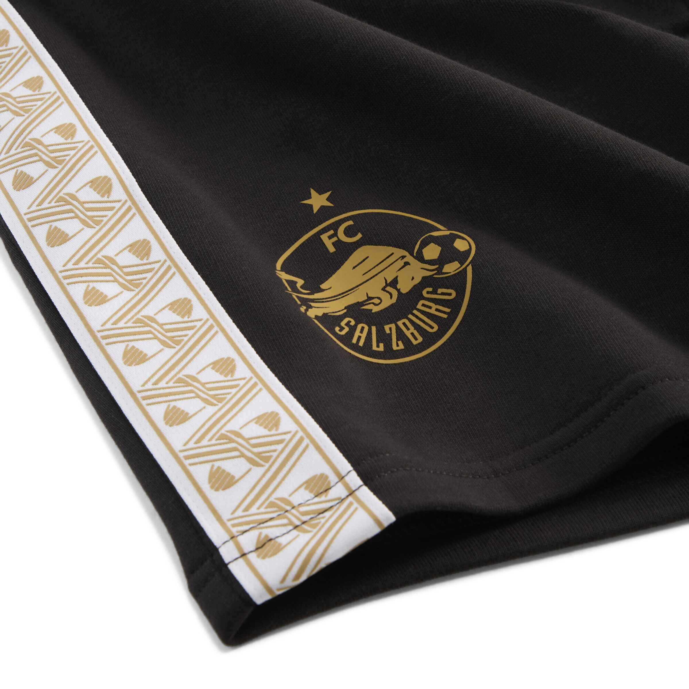 PUMA Regular Sportbroek 'FC Red Bull Salzburg King' in Zwart