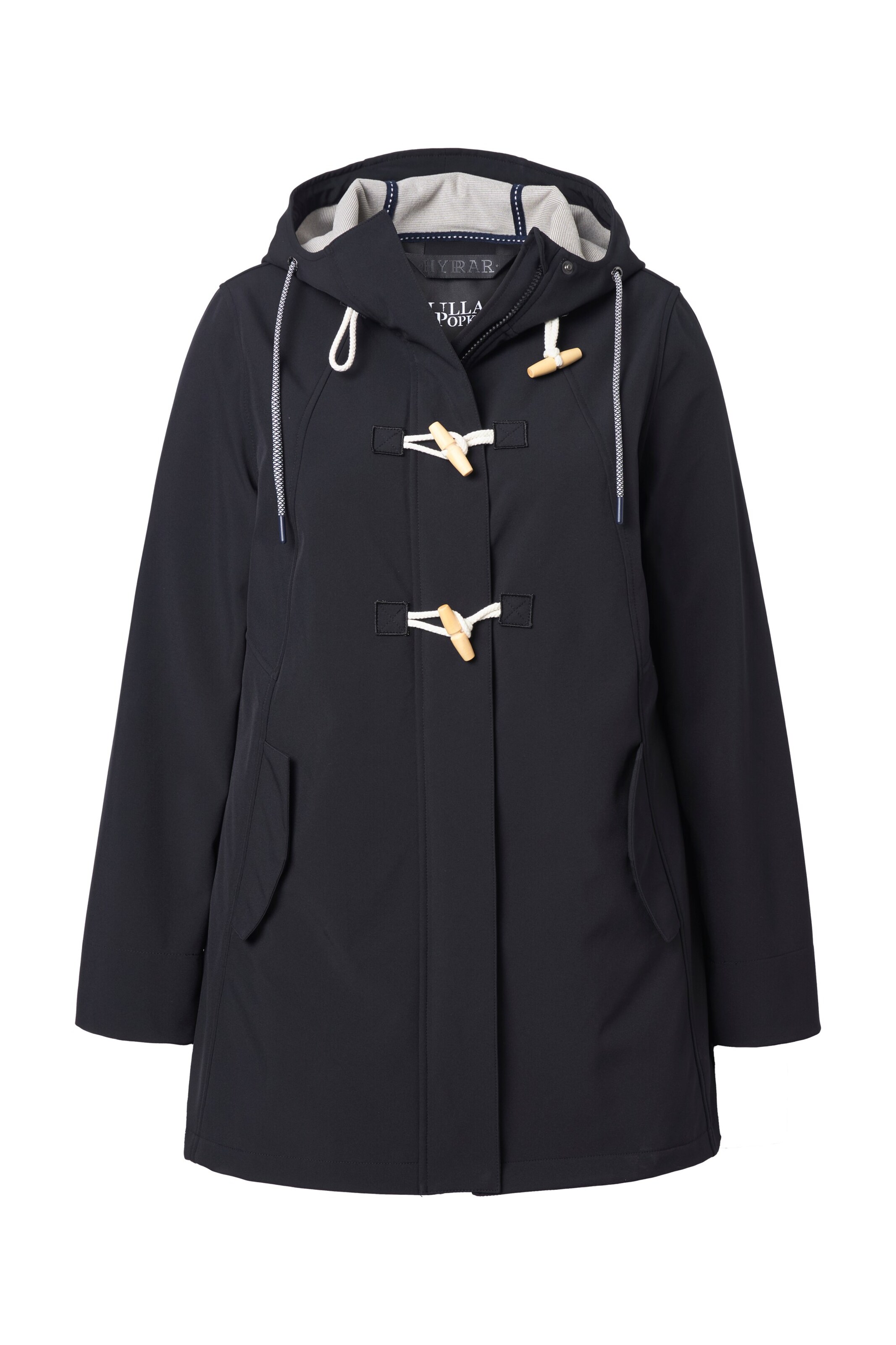 Ulla Popken Weatherproof jacket in Black, Item view