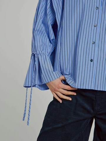 NORR Blouse 'Marion' in Blauw