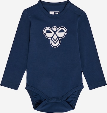 Hummel Romper/Bodysuit in Blue: front