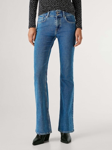 Pepe Jeans Flared Jeans 'VENUS' in Blau: Vorderseite