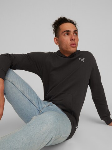 PUMA Sweatshirt 'Better Essentials' in Zwart: voorkant