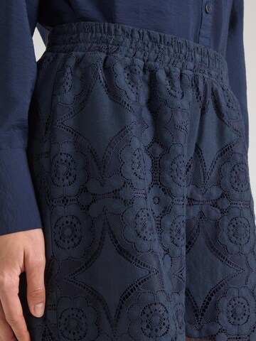 VERO MODA Loose fit Pants 'VMLUNU' in Blue