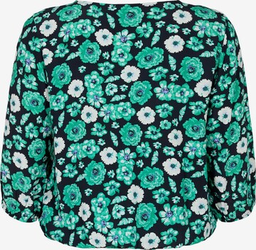 Zizzi Blouse 'Pauletta' in Green