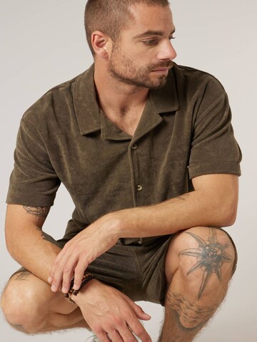 Deeluxe Regular fit Overhemd 'Creekson' in Groen