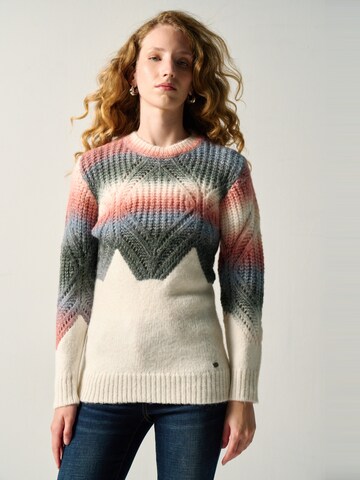 KOROSHI Sweater in Beige: front