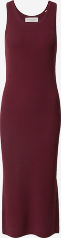 Marc O'Polo Knitted dress in Red: front
