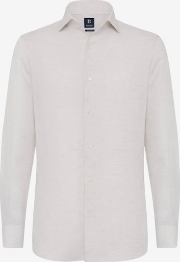 Dalykinio stiliaus marškiniai iš Boggi Milano, spalva – balkšva, Prekių apžvalga