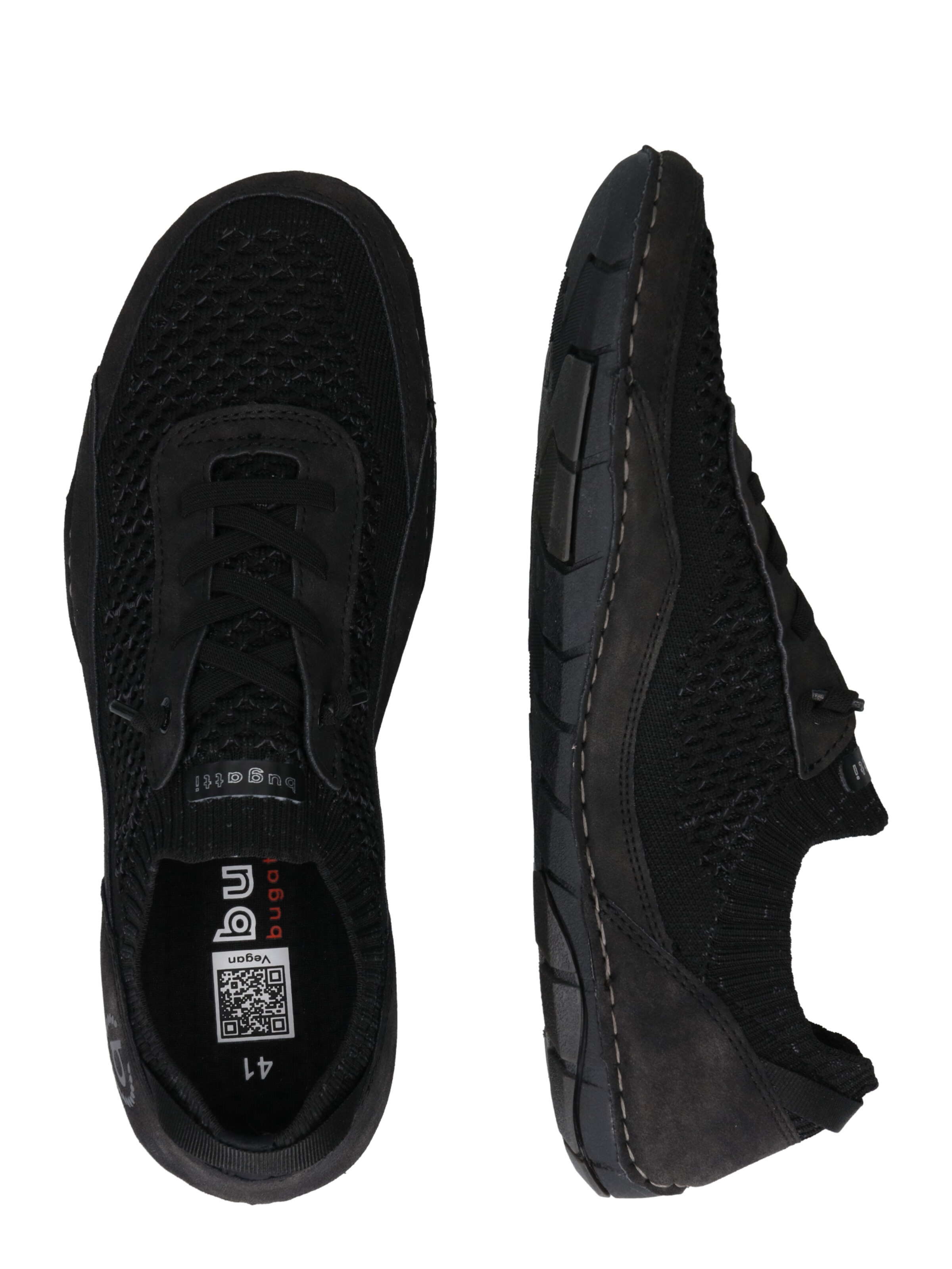 Slip on bugatti en noir