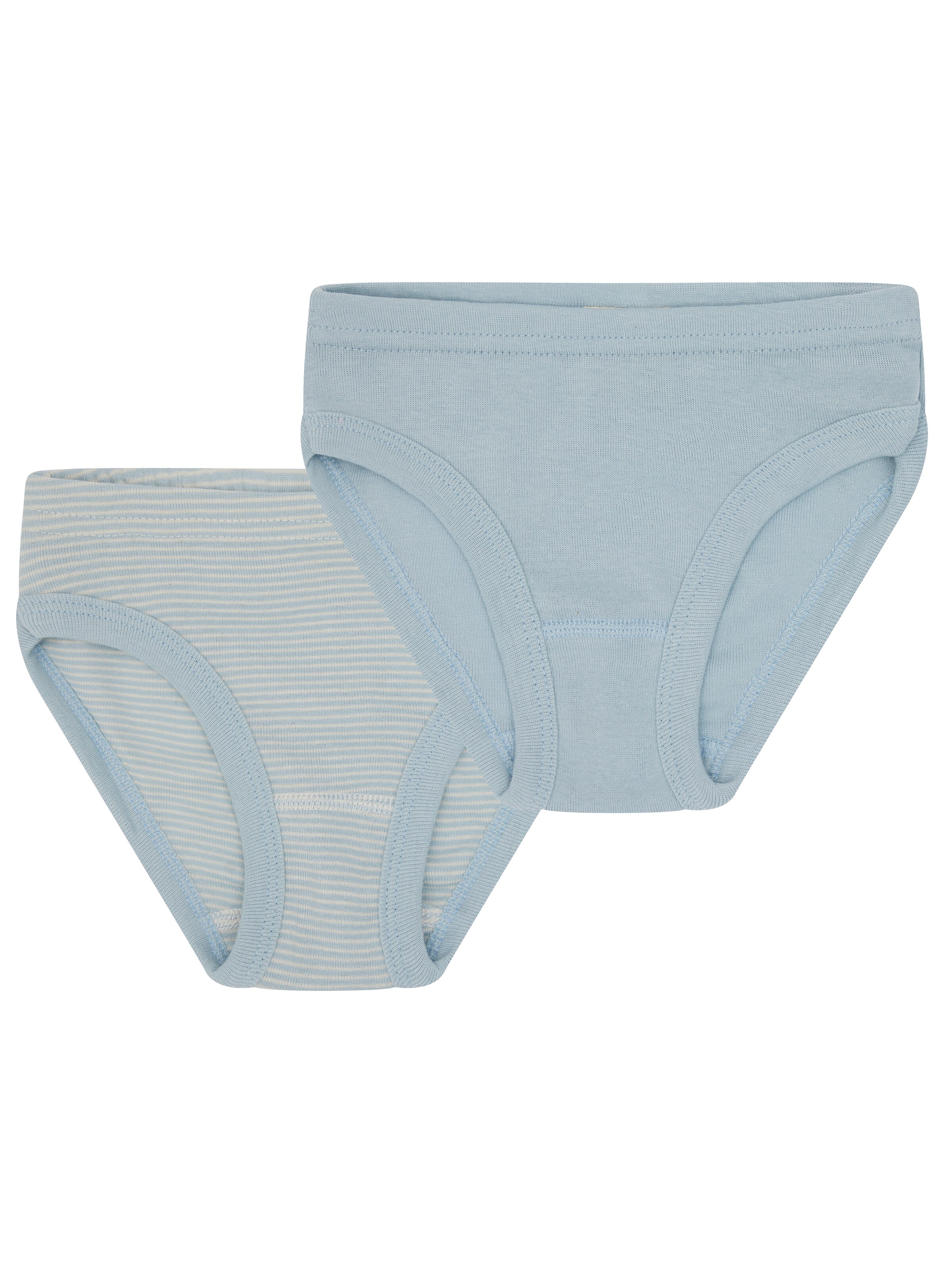 loud + proud Underpants in Blue: front