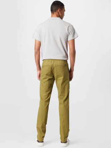 TOM TAILOR DENIM Slimfit Cargobroek in Groen