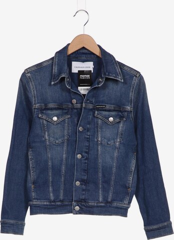 Calvin Klein Jeans Jacket & Coat in S in Blue: front
