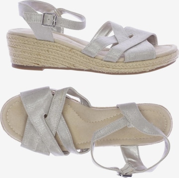 Lands‘ End Sandals & High-Heeled Sandals in 35 in Grey: front