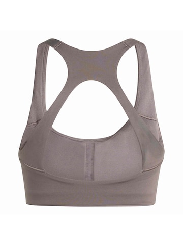 ADIDAS PERFORMANCE Bustier Sport-BH 'Optime' in Grau