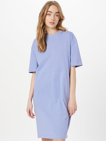 Urban Classics Dress in Blue: front