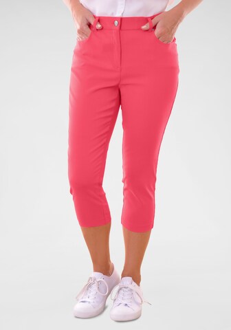 Navigazione Slim fit Pants in Pink: front