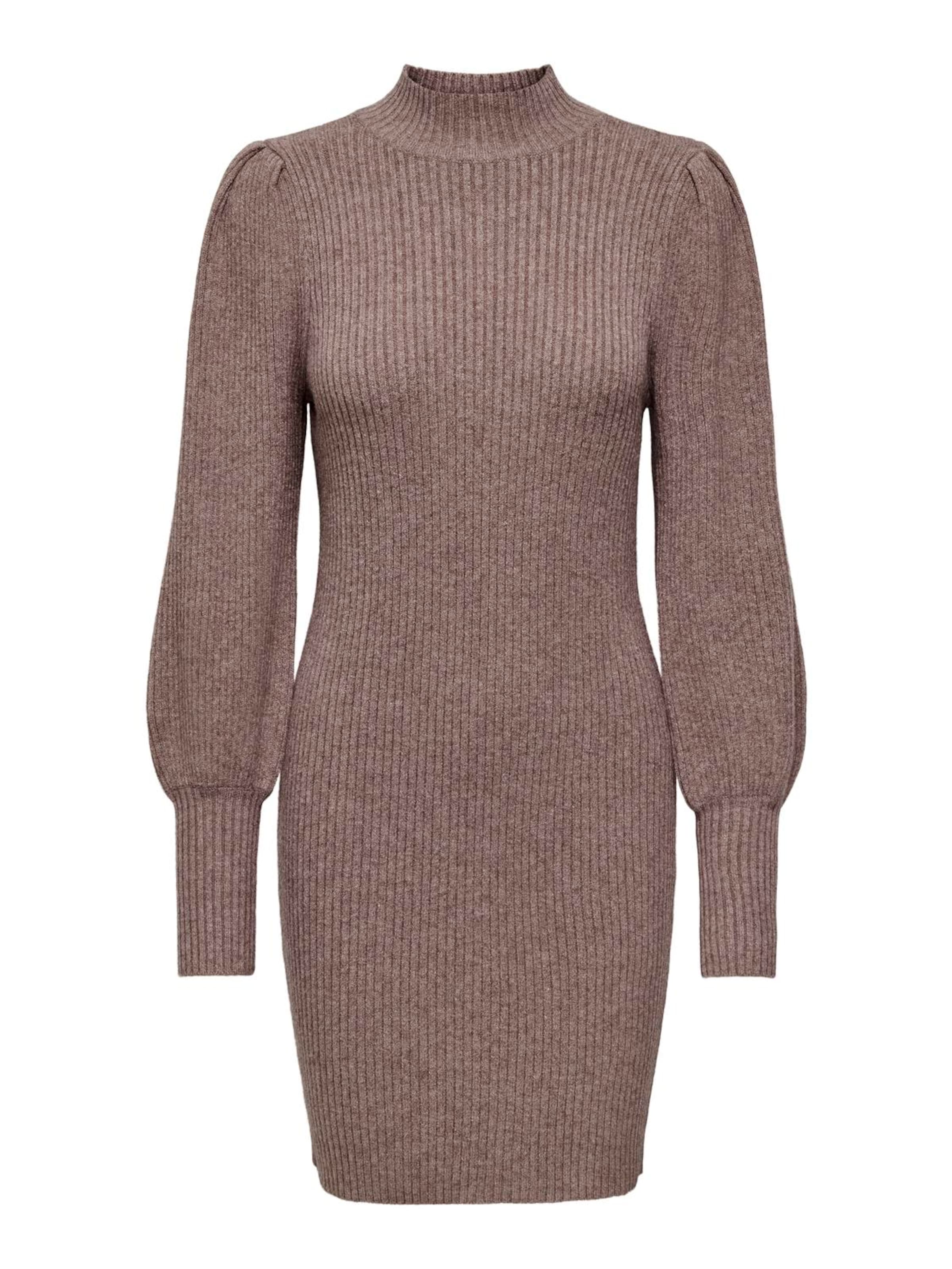 ONLY Knitted dress 'ONLKatia' in Brown: front