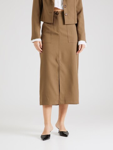 YAS Skirt 'YASCAPPA' in Green: front