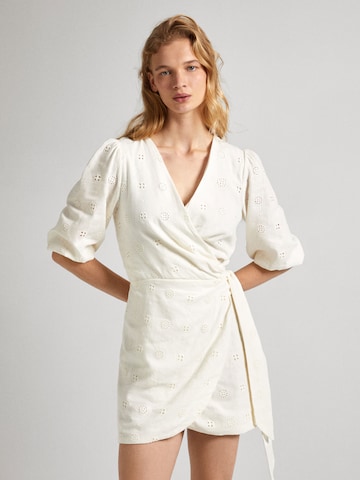 Pepe Jeans Dress ' DASHA ' in White: front