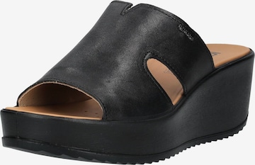 Sandalo di IGI&CO in nero: frontale