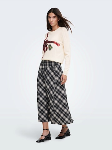 ONLY Sweater 'ONLXmas' in White