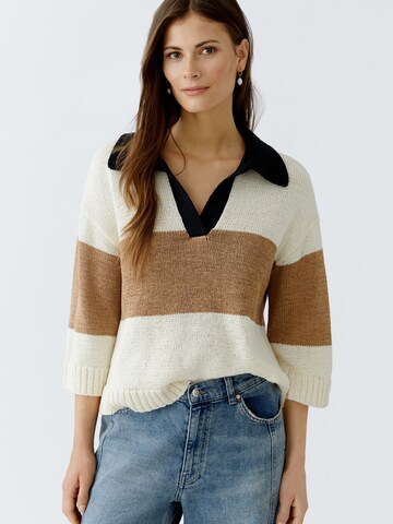 OUI Sweater in White: front