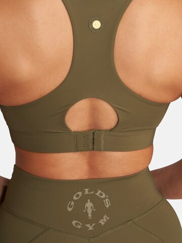 GOLD´S GYM APPAREL Bustier Sport-BH 'Geena' in Grün