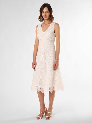 COMMA Abendkleid in Beige: Vorderseite
