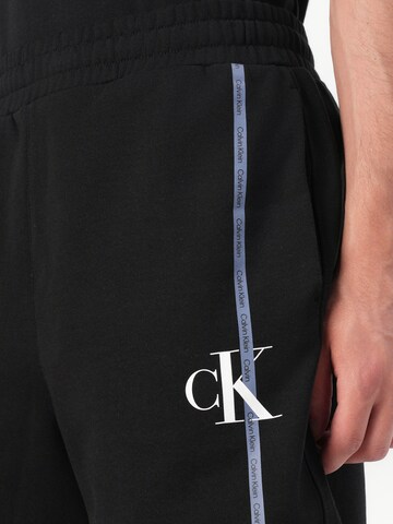 Calvin Klein Regular Trousers in Black
