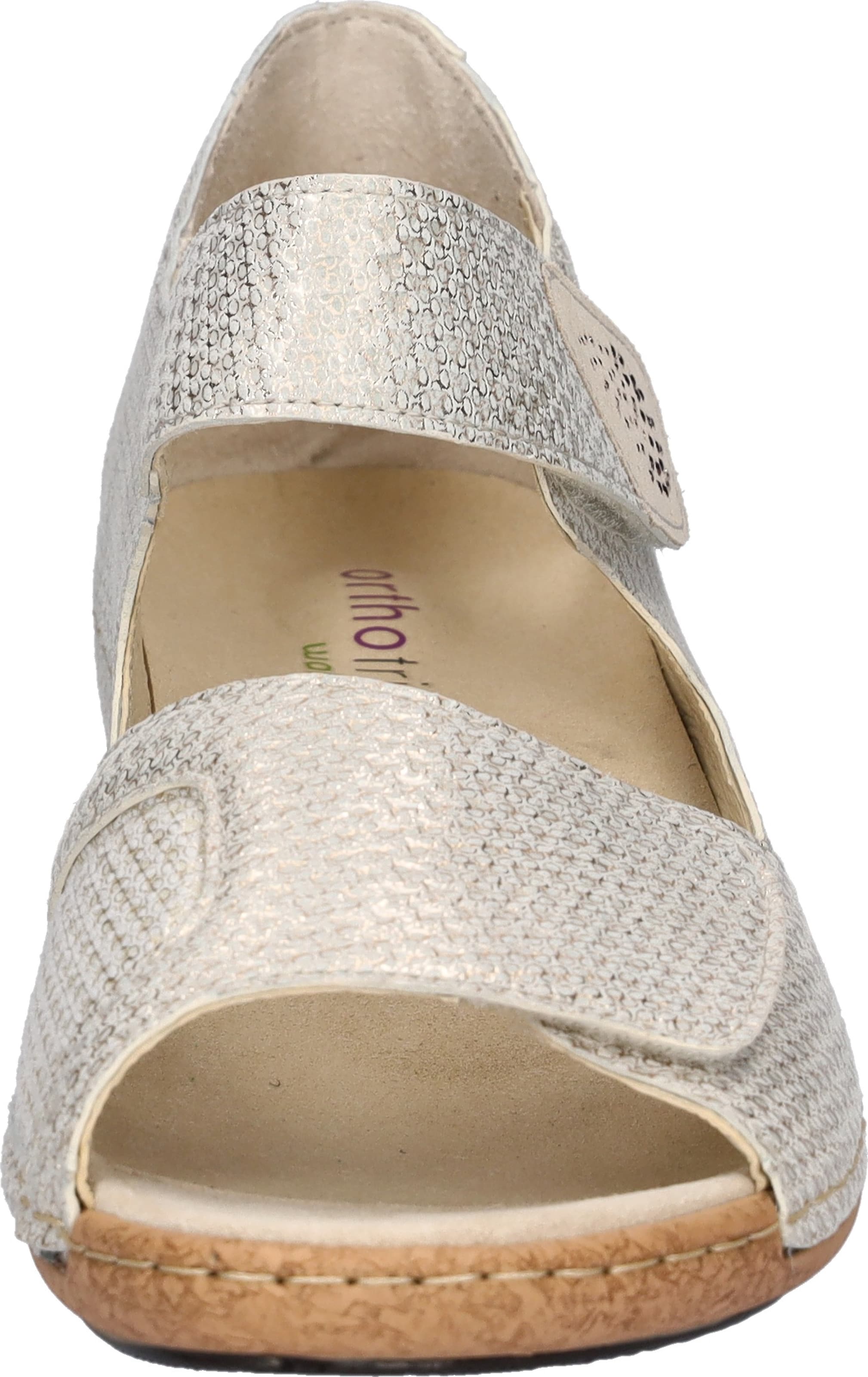 WALDLÄUFER Sandale in Gold