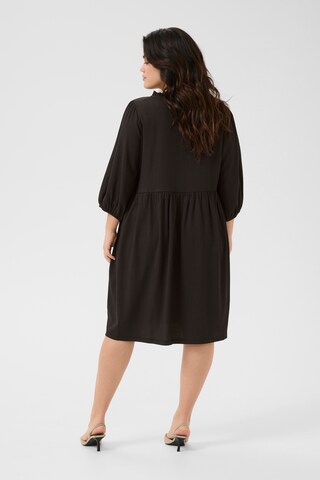 Robe KAFFE CURVE en noir