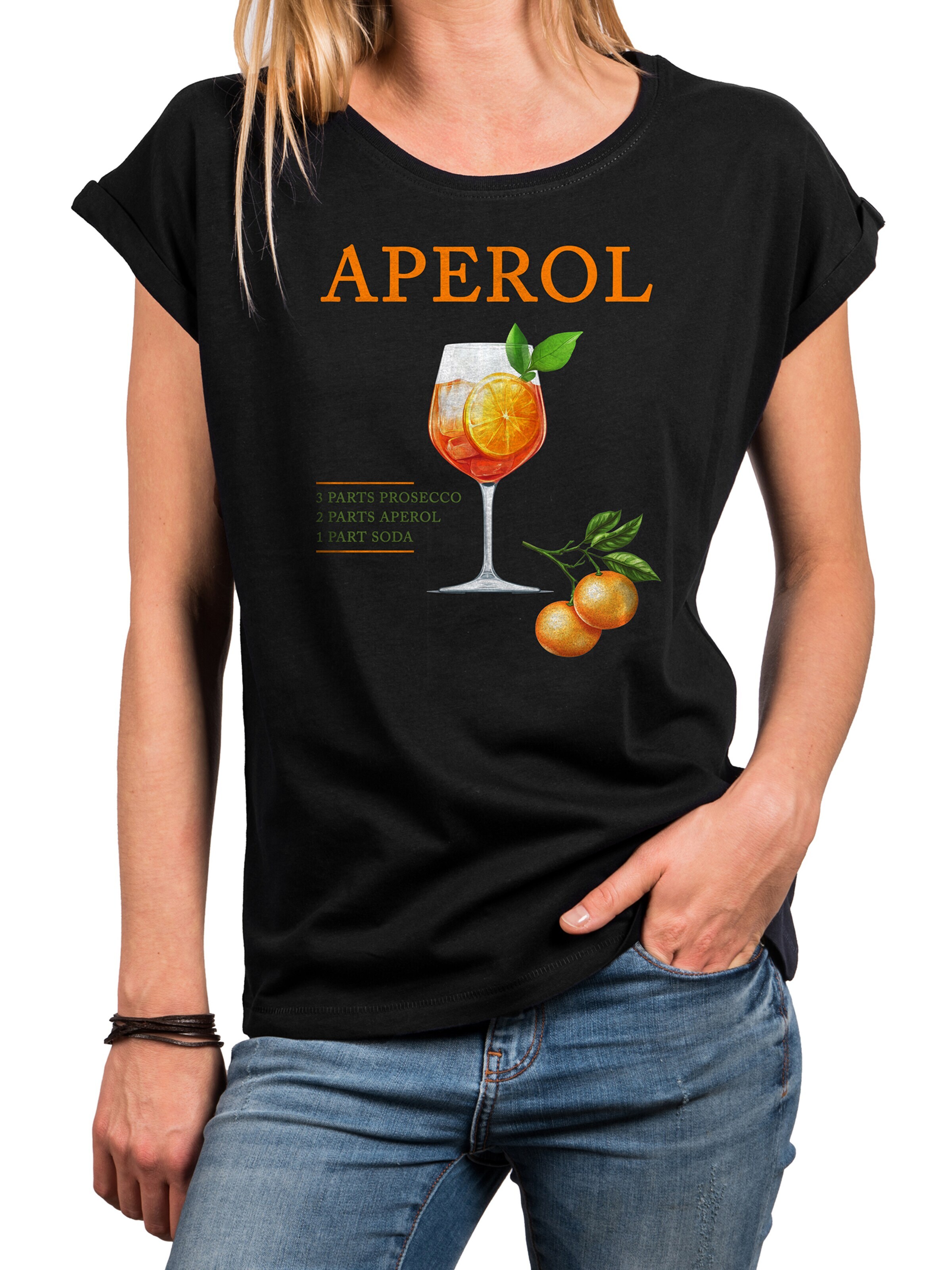 MAKAYA Shirt 'Aperoli' in Black