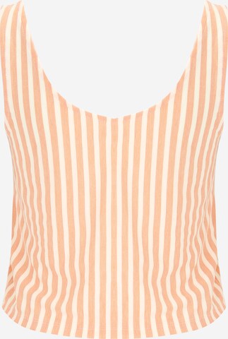 Only Petite Top | oranžna barva