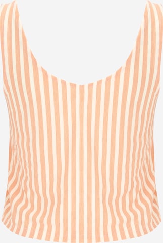 Only Petite Top | oranžna barva