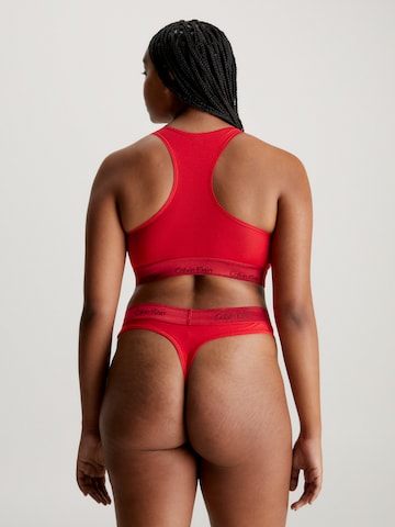 Calvin Klein Underwear Medium Support Melltartó - piros