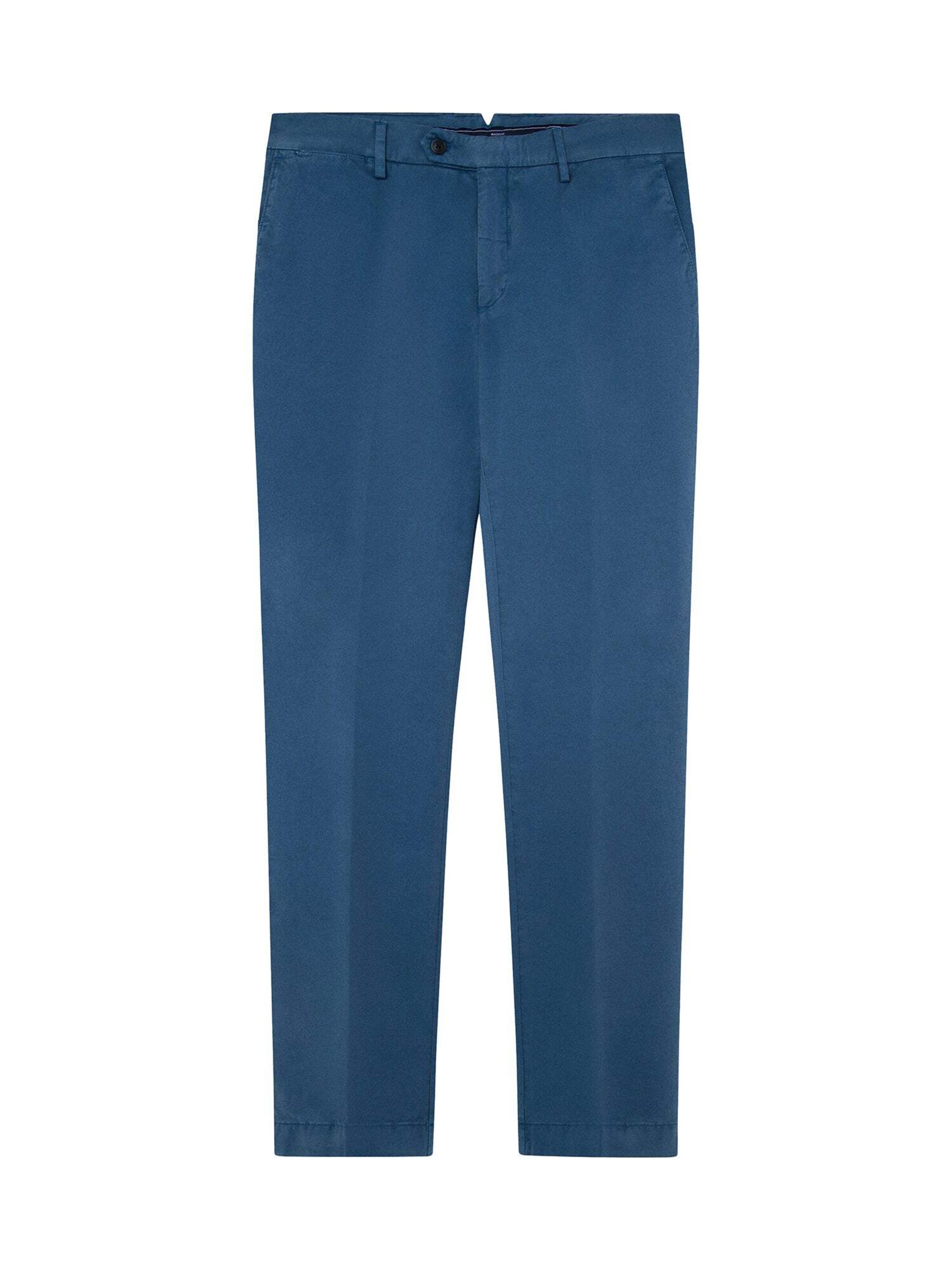 Pantalon chino 'Kensington' Hackett London en bleu : devant
